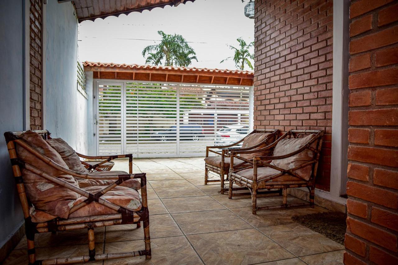 Otima Casa Com Wi-Fi A 350M Da Praia De Peruibe Sp Exterior photo